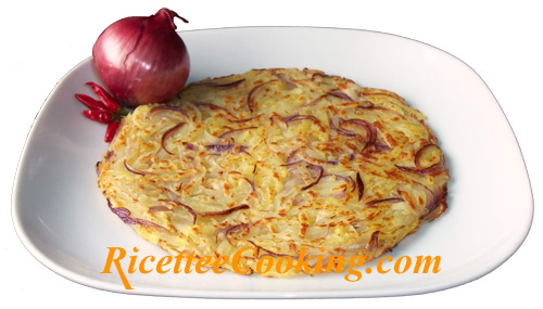Rosti di patate e cipolle